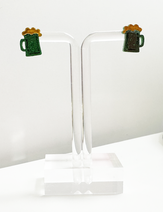 St. Patrick's Day - CHEERS STUD EARRINGS