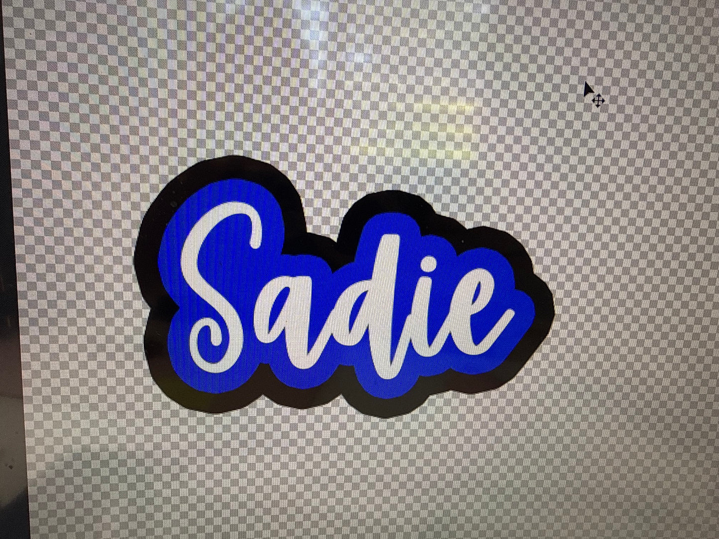 CUSTOM ACRYLIC NAME TAG