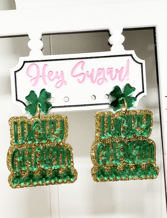 St. Patrick's Day - LUCKY CHARM EARRINGS