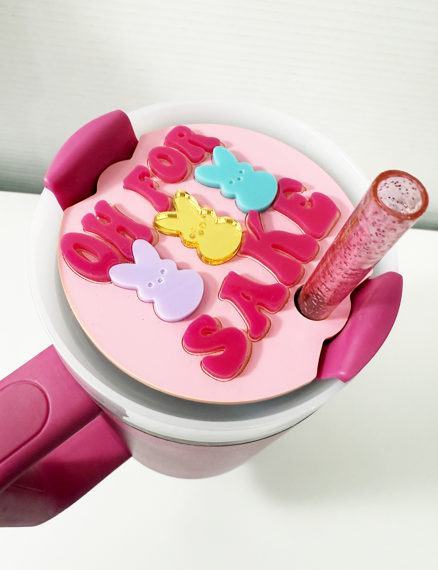 TUMBLER TOPPER - OH FOR PEEPS SAKE