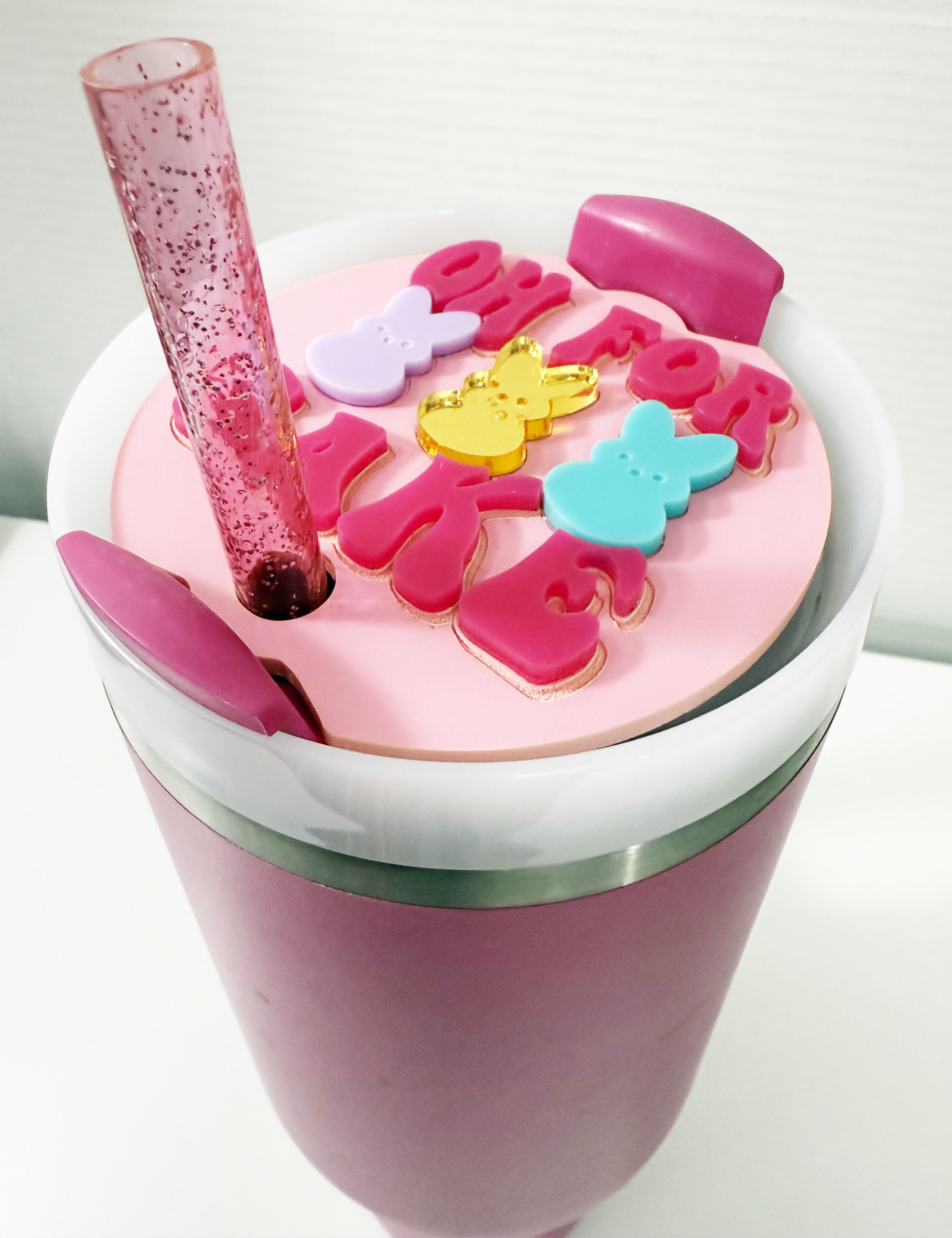 TUMBLER TOPPER - OH FOR PEEPS SAKE
