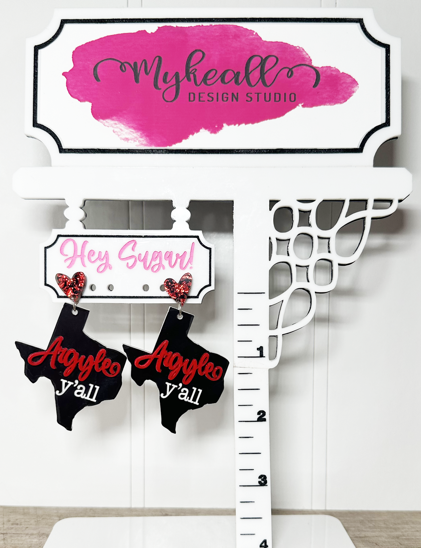 Argyle Eagles Earrings-32