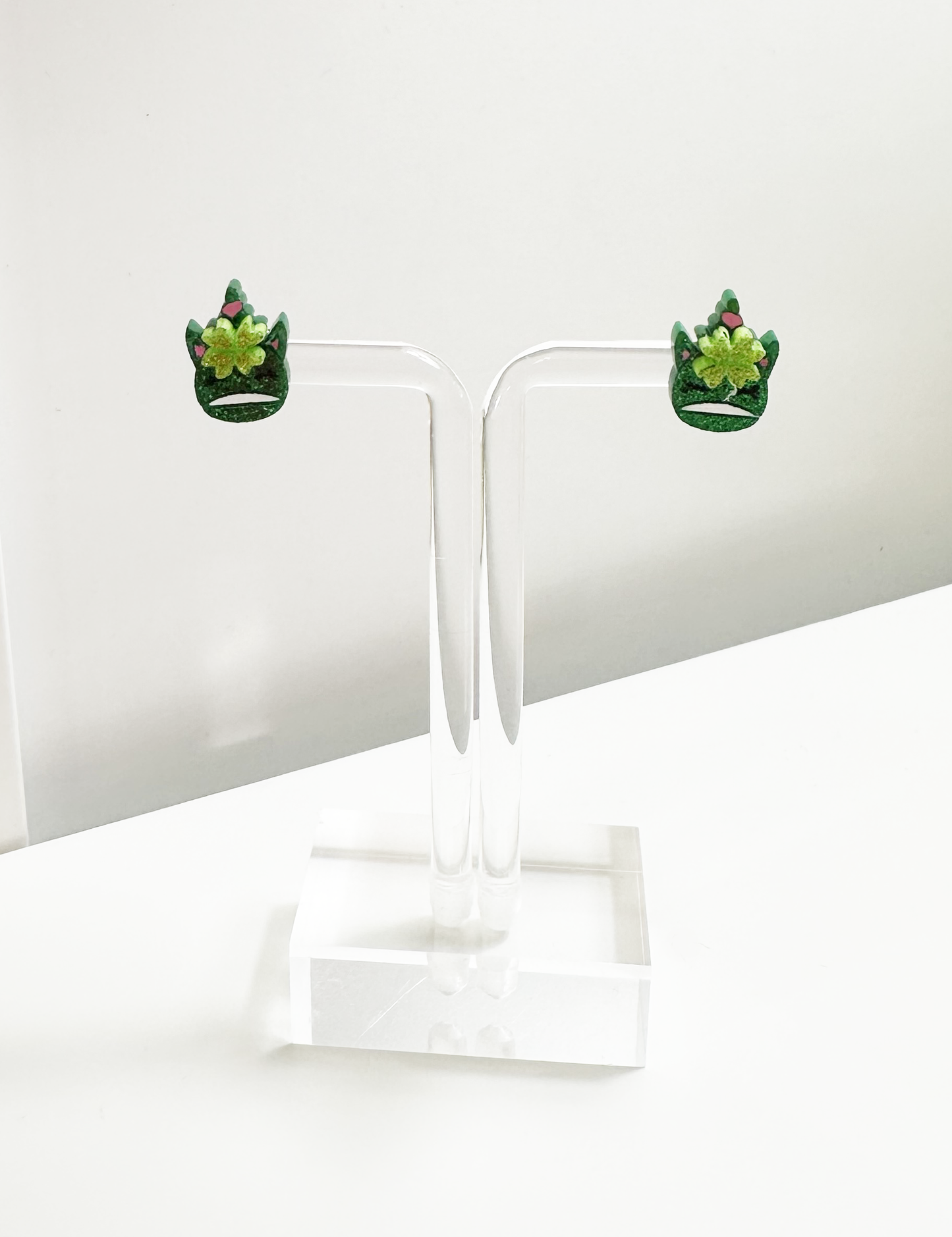 St. Patrick's Day - UNICORN STUD EARRINGS