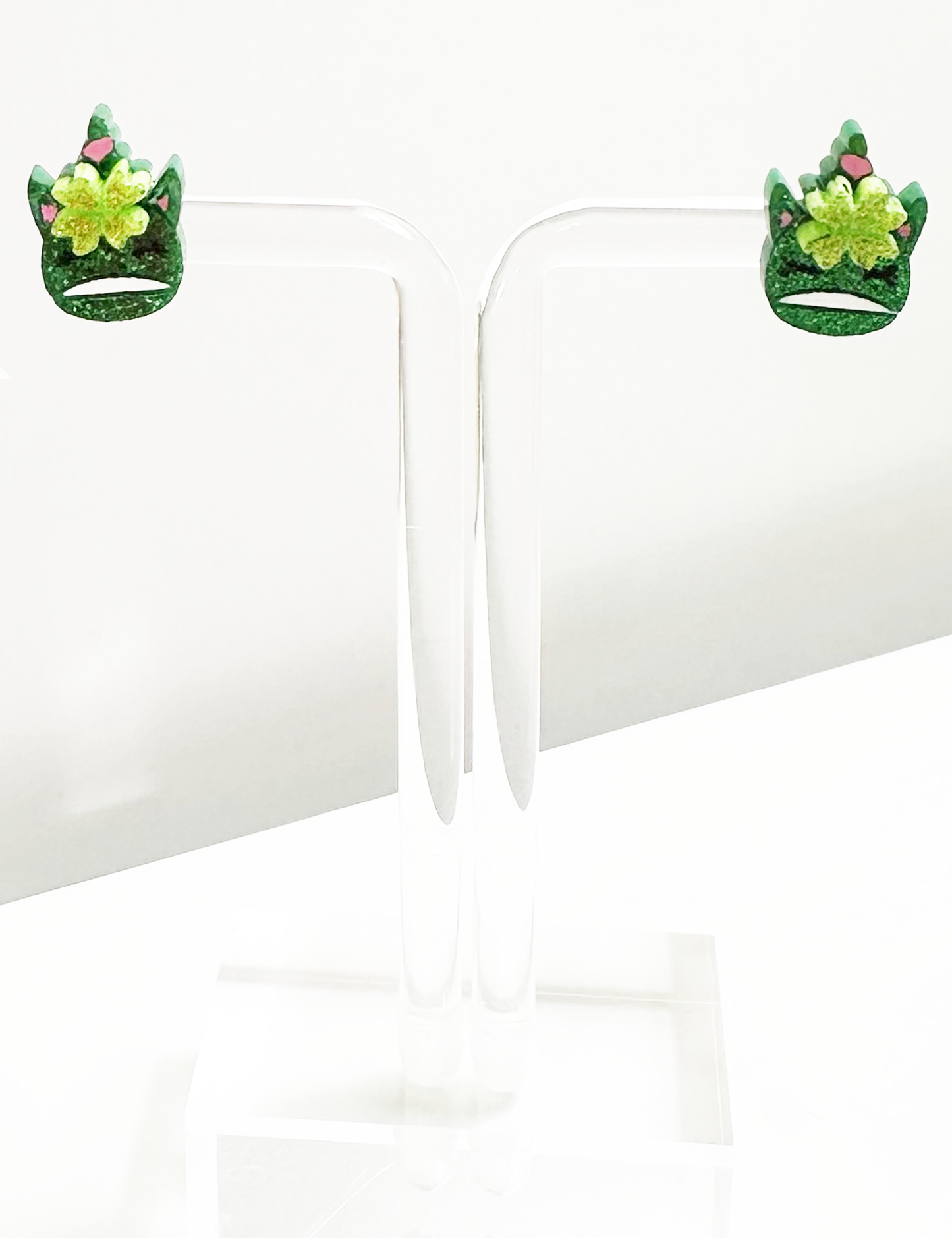 St. Patrick's Day - UNICORN STUD EARRINGS