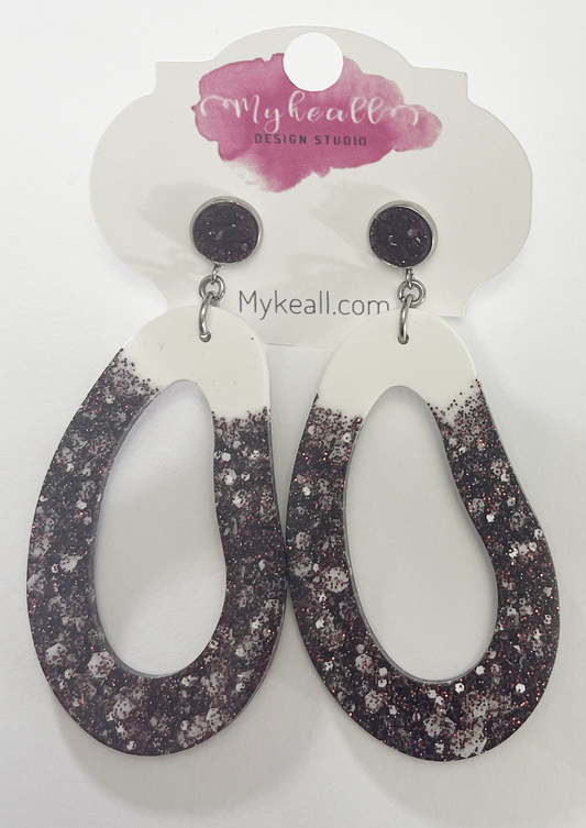Maroon Earrings - 18