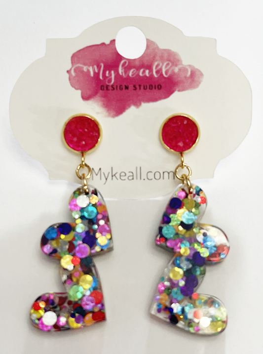 Heart Earrings - 3