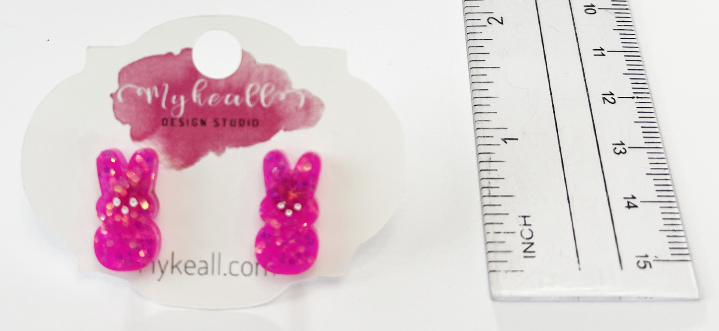 Easter Earrings - Peeps Studs