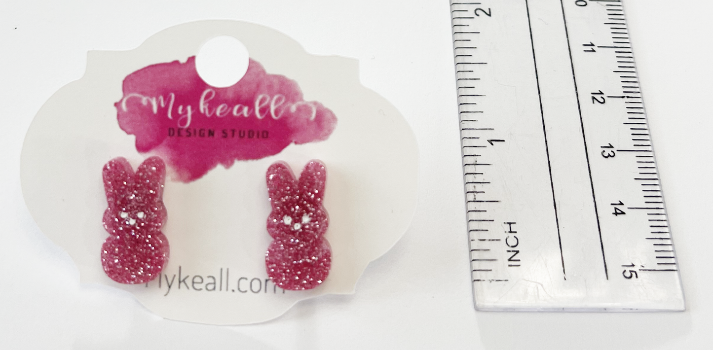 Easter Earrings - Peeps Studs