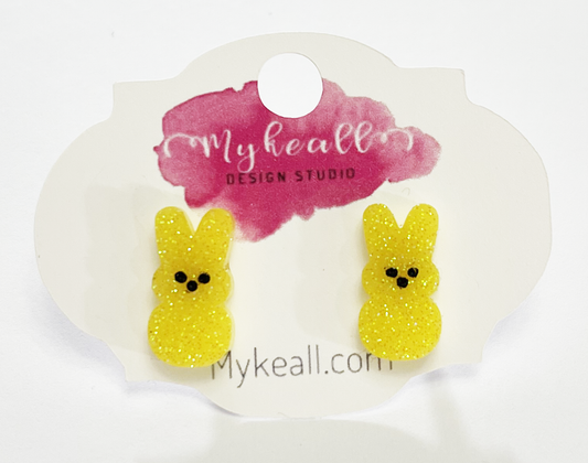 Easter Earrings - Peeps Studs