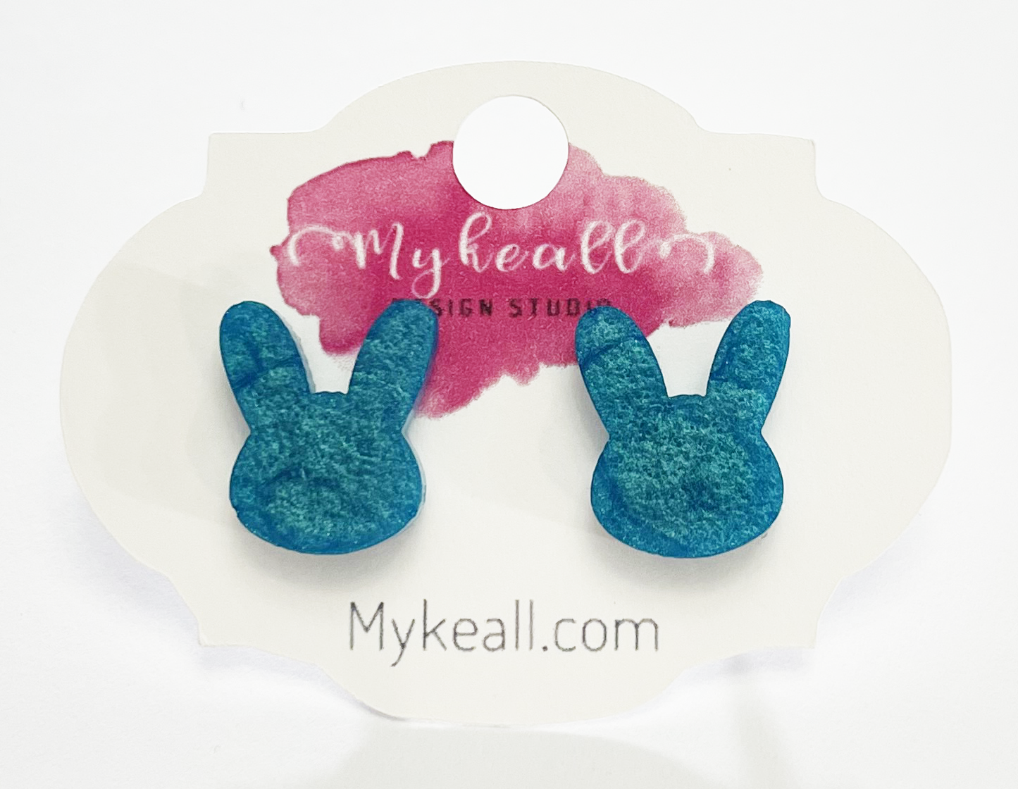Easter Earrings - Bunny Ears Studs