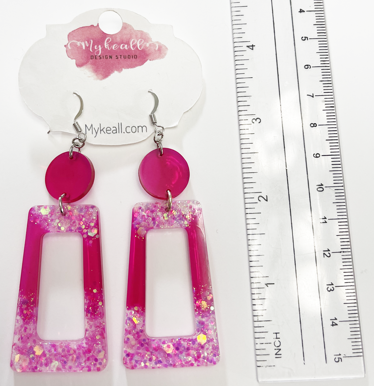 Pink Earrings - 6