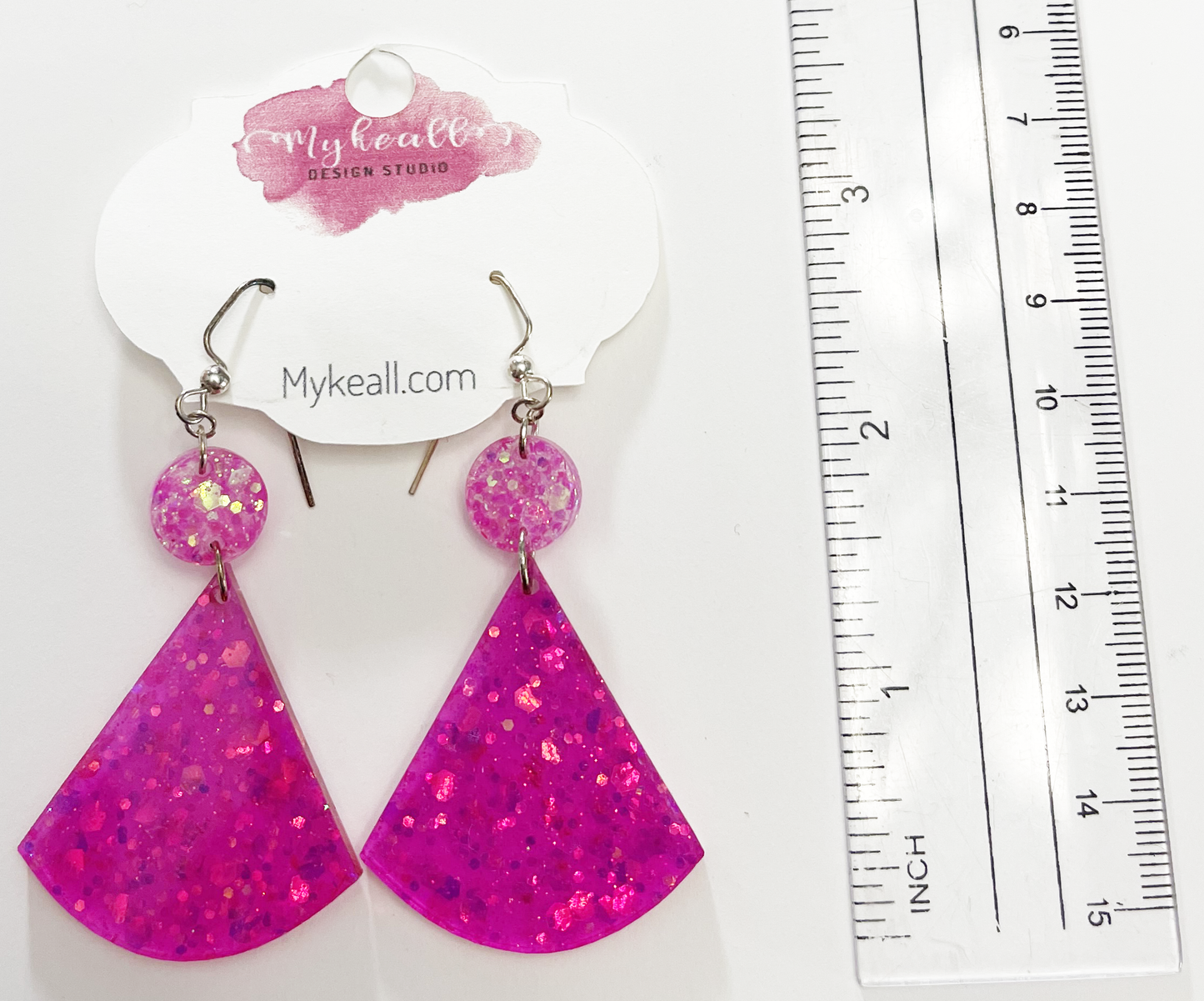 Pink Earrings - 8
