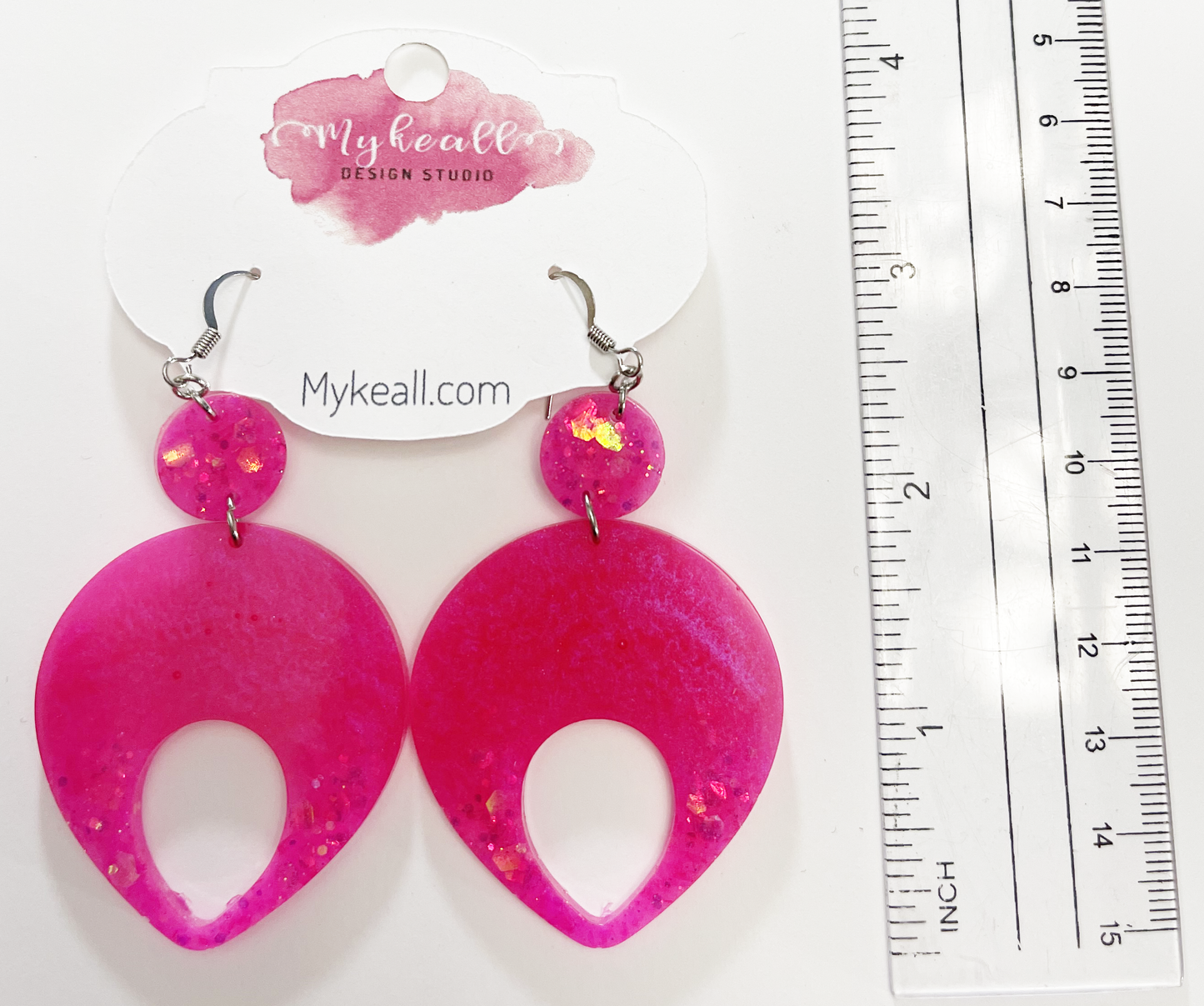 Pink Earrings - 15