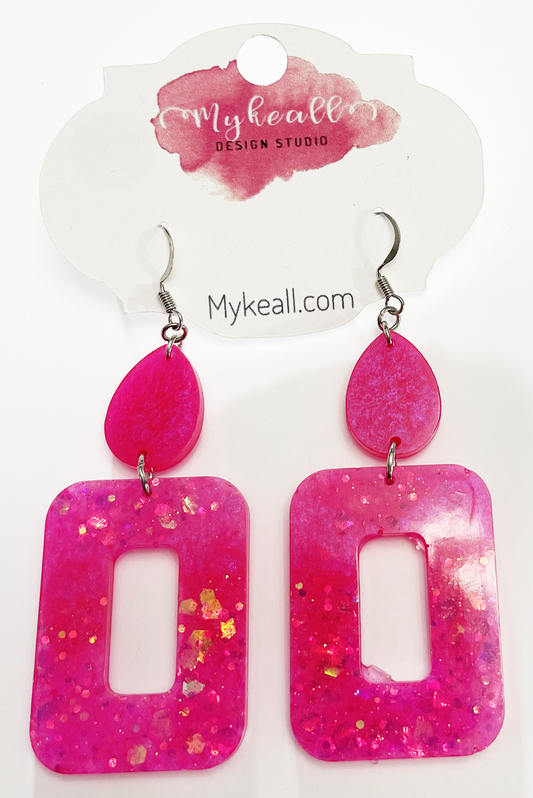 Pink Earrings - 20