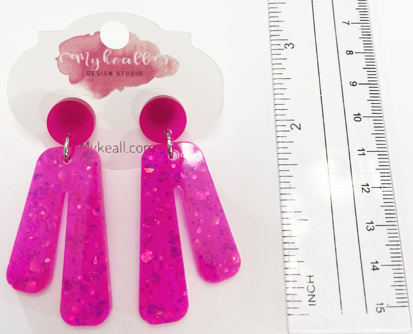 Pink Earrings - 22