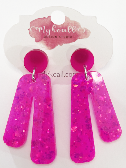 Pink Earrings - 22