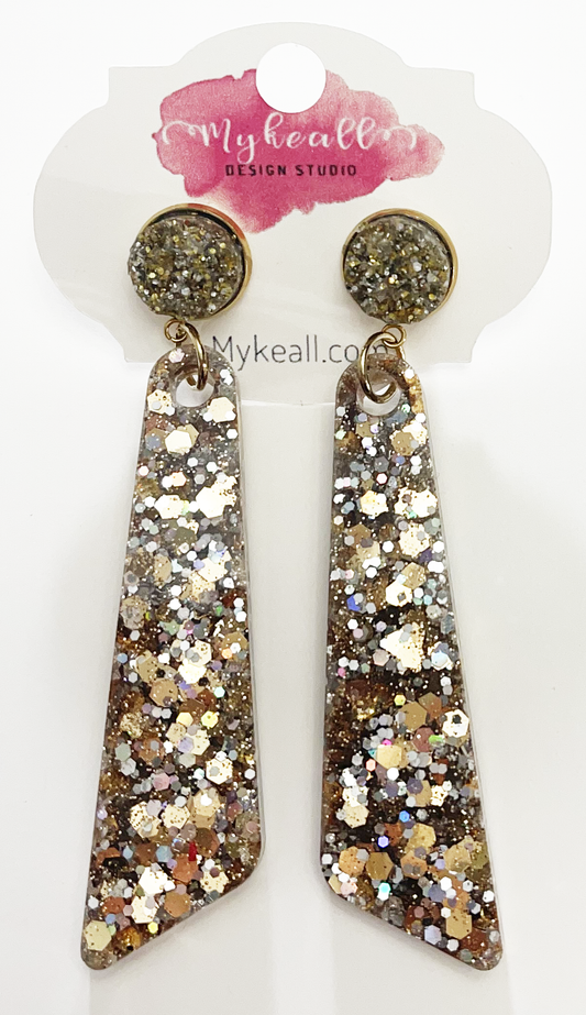 Gold Earrings - 31