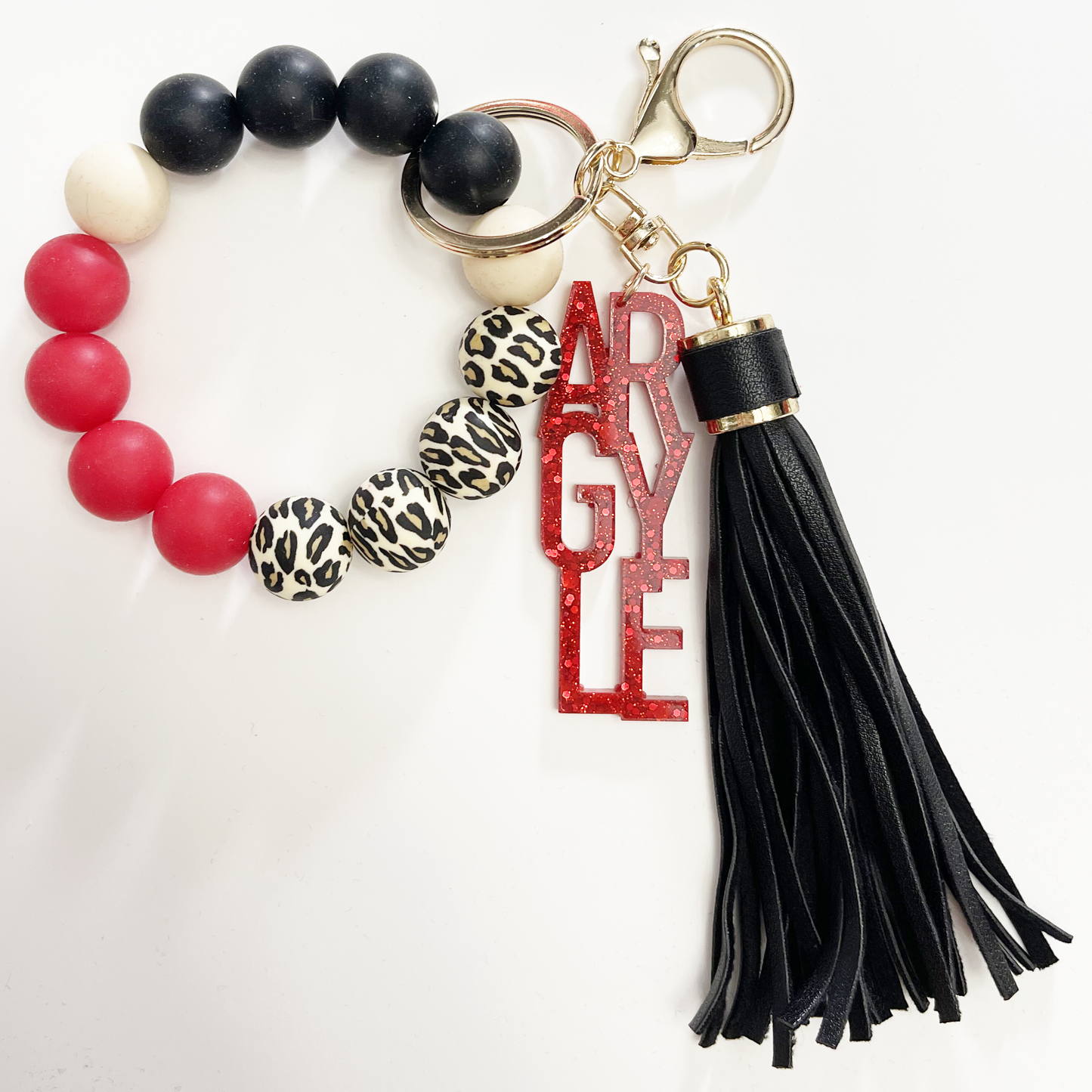 Bangle Key Ring/Wristlet Keychain - 6