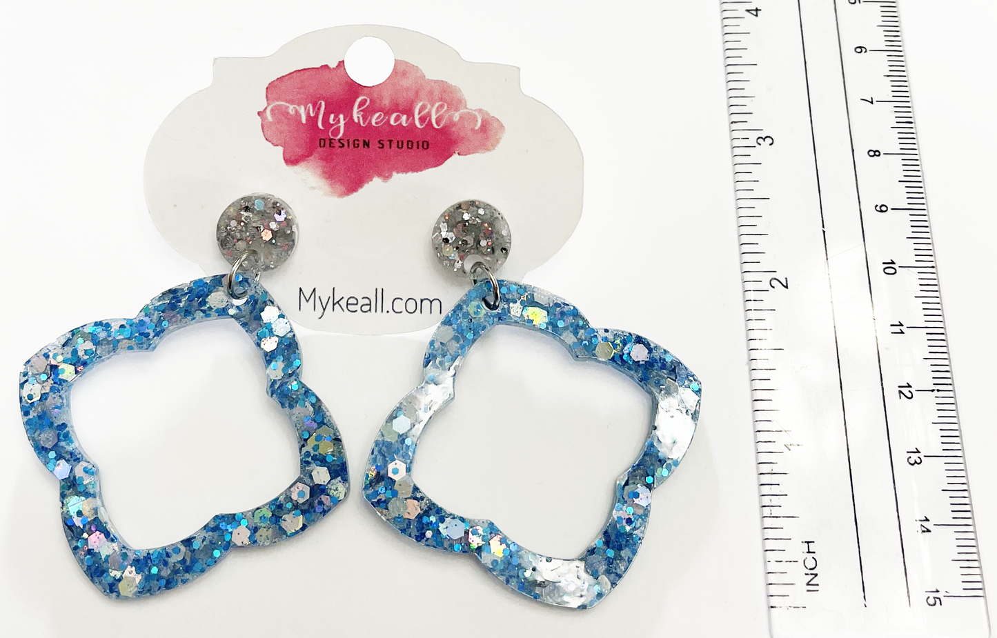Blue Earrings - 15