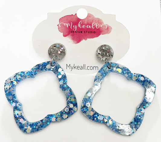 Blue Earrings - 15