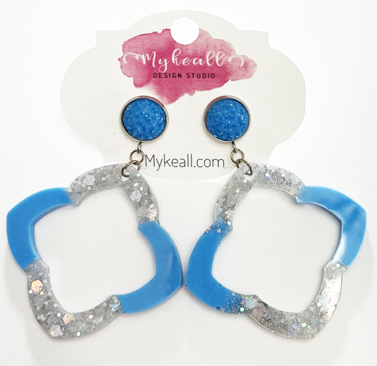 Blue Earrings - 16