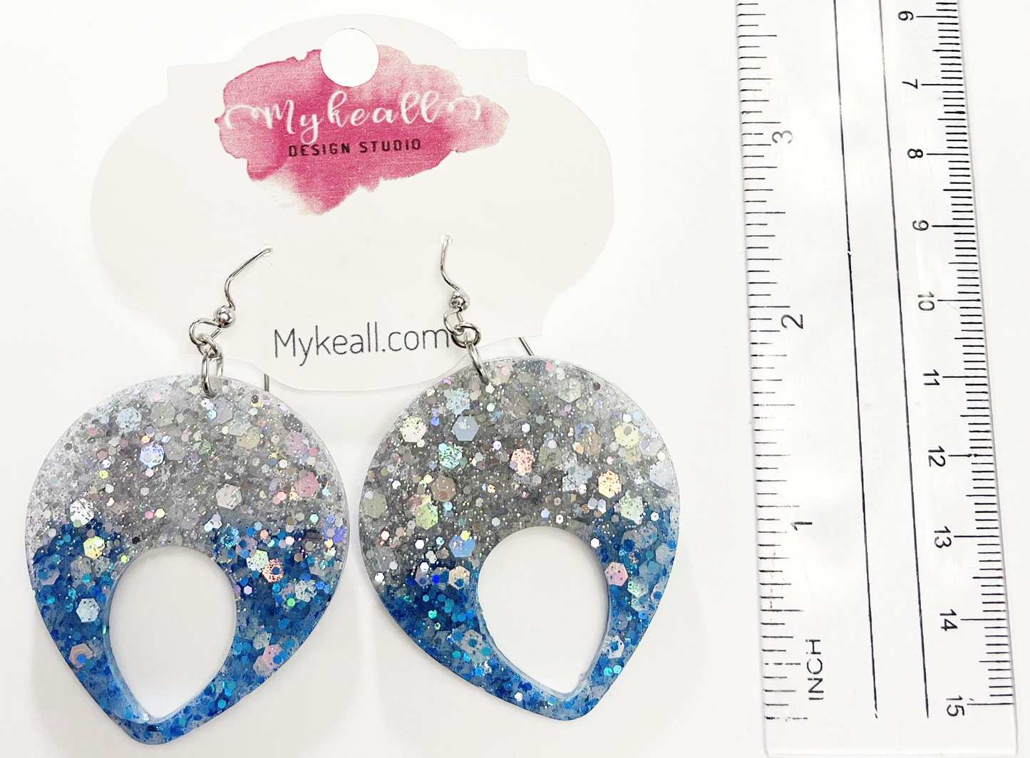 Blue Earrings - 19