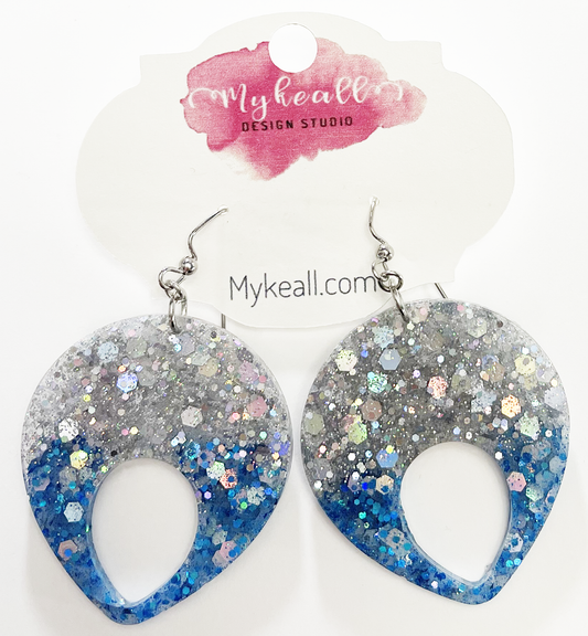 Blue Earrings - 19