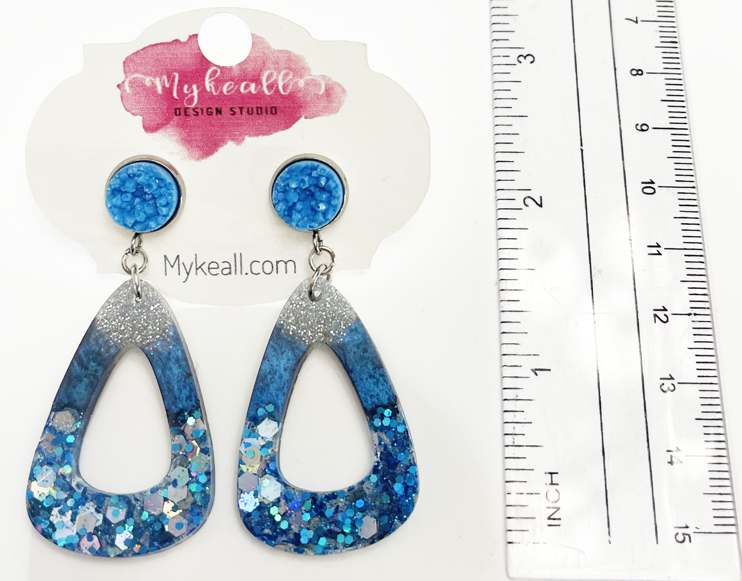 Blue Earrings - 21