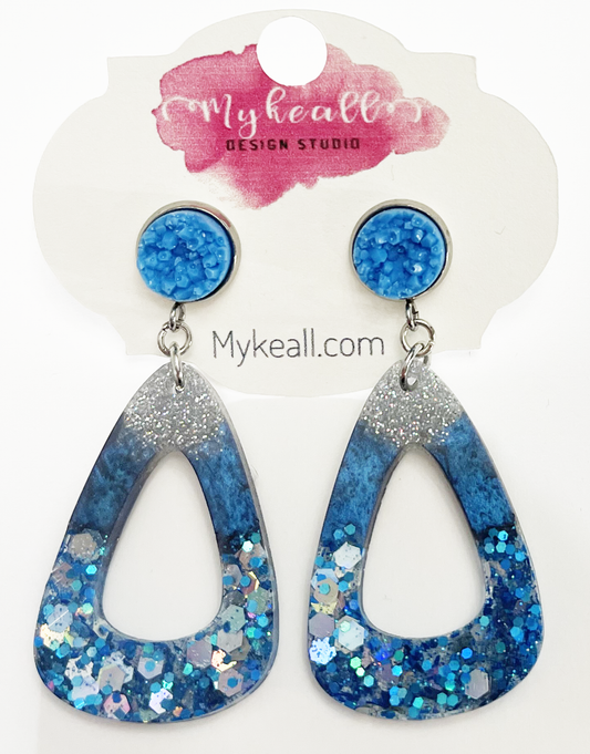 Blue Earrings - 21