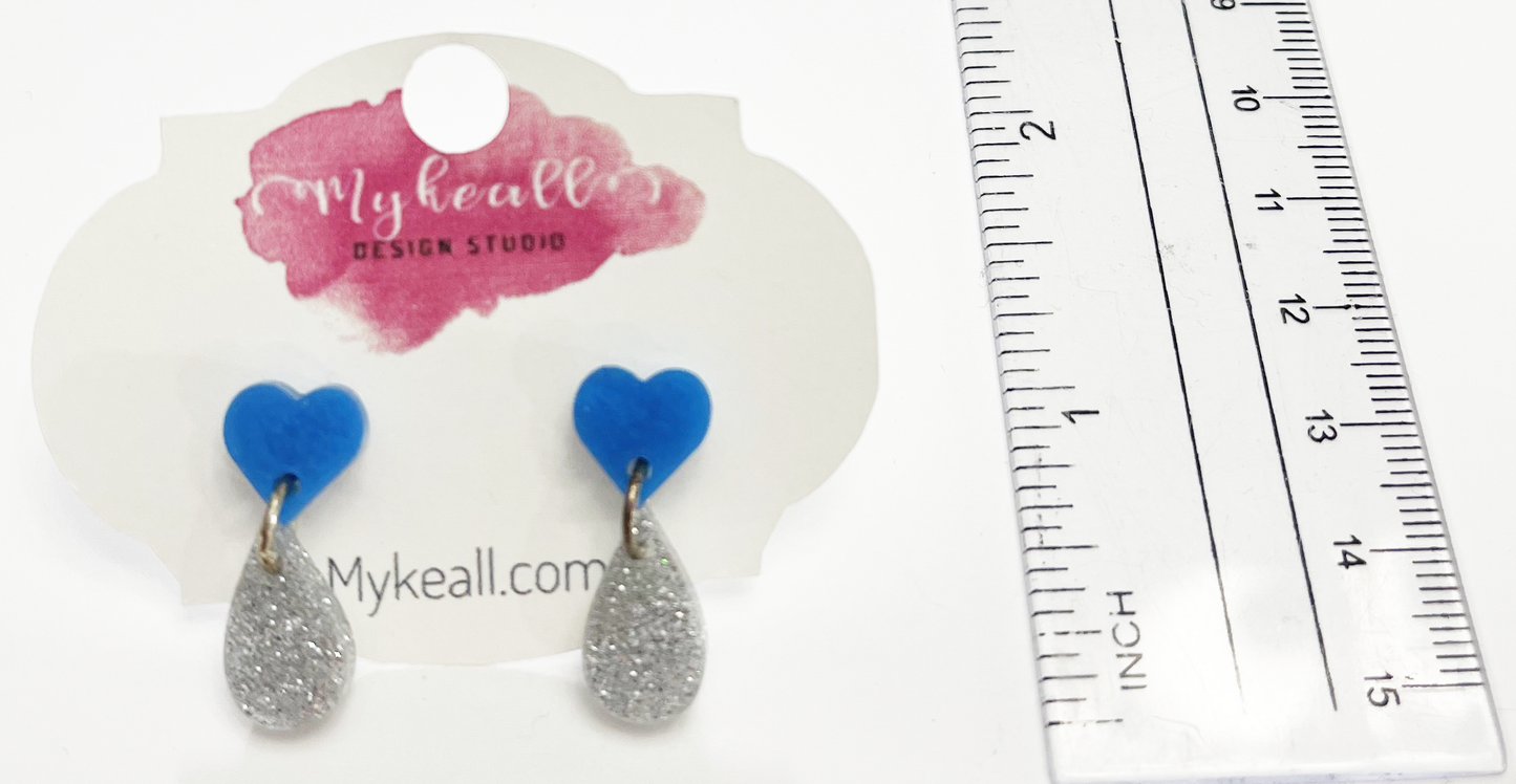 Blue Earrings - 32