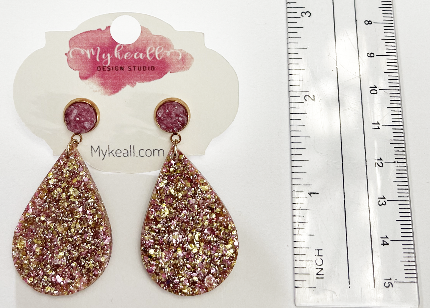 Rose Gold Earrings - 27