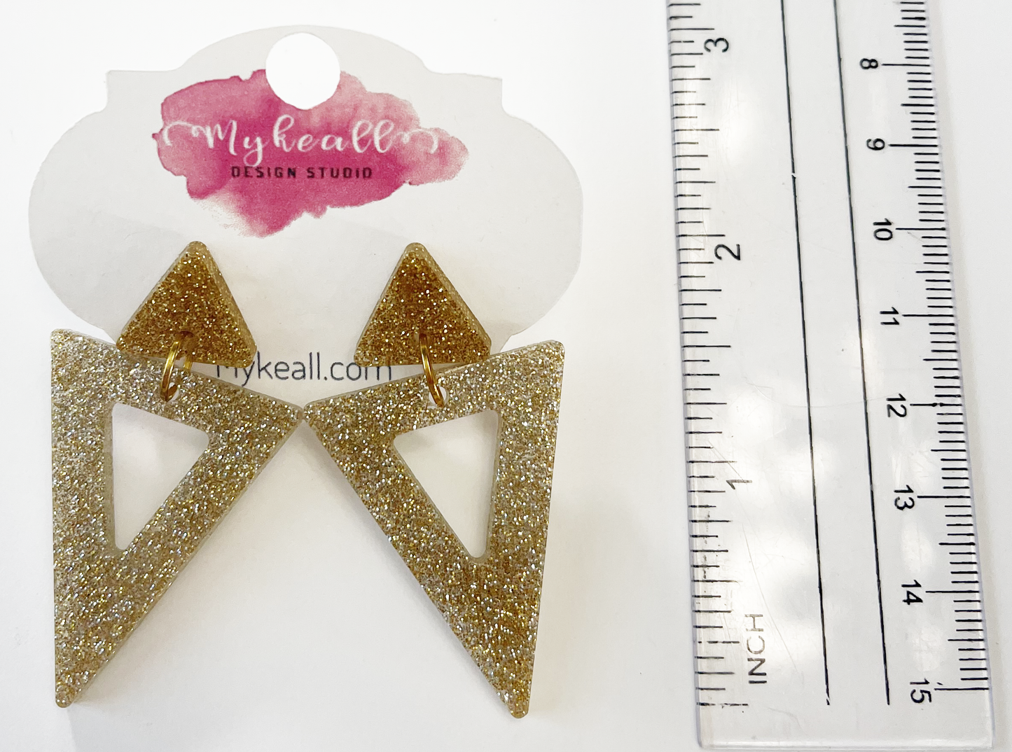 Gold Earrings - 2