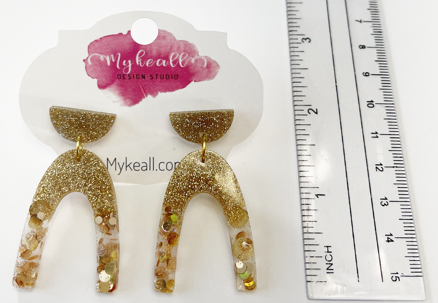 Gold Earrings - 3