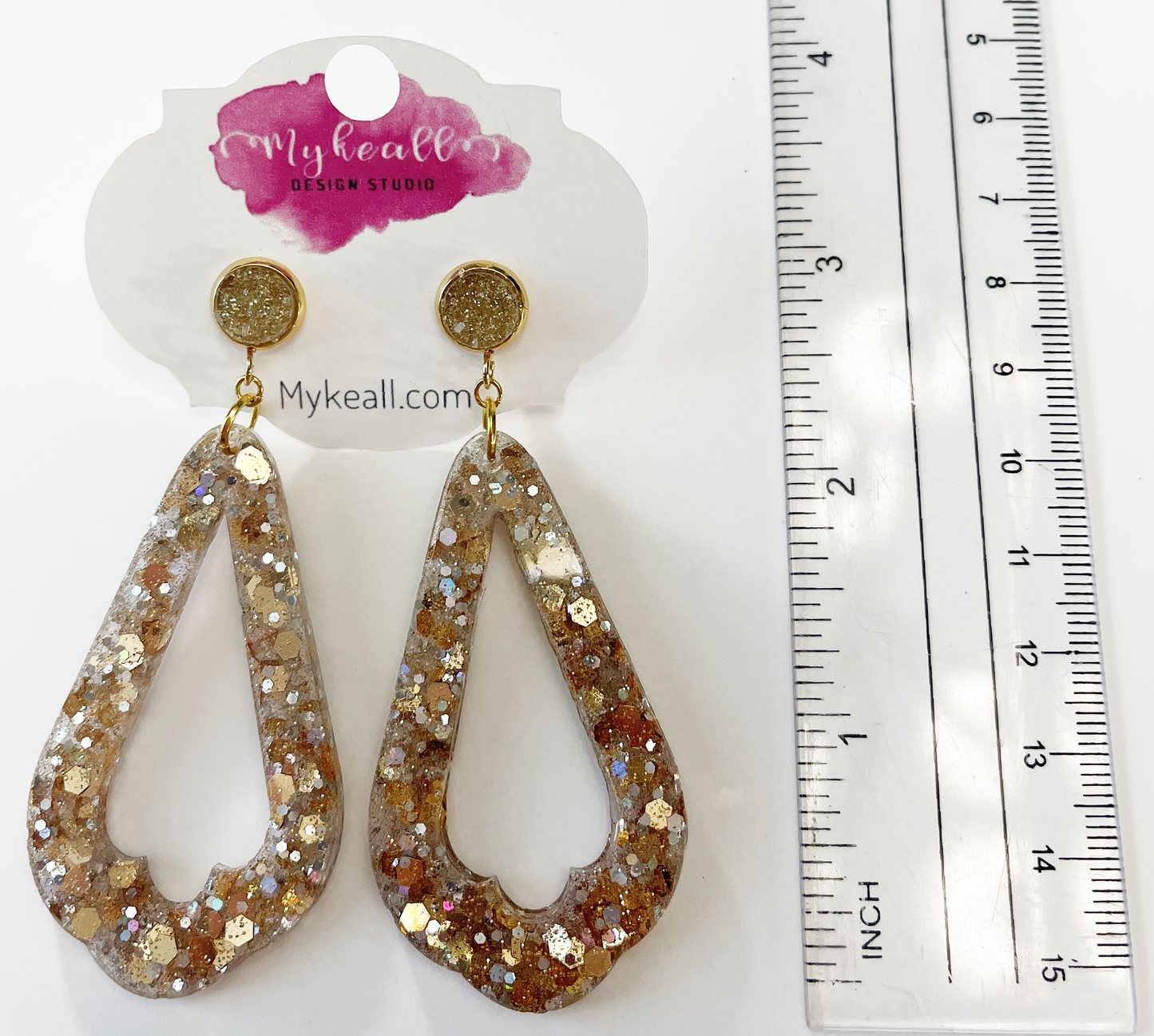 Gold Earrings - 1