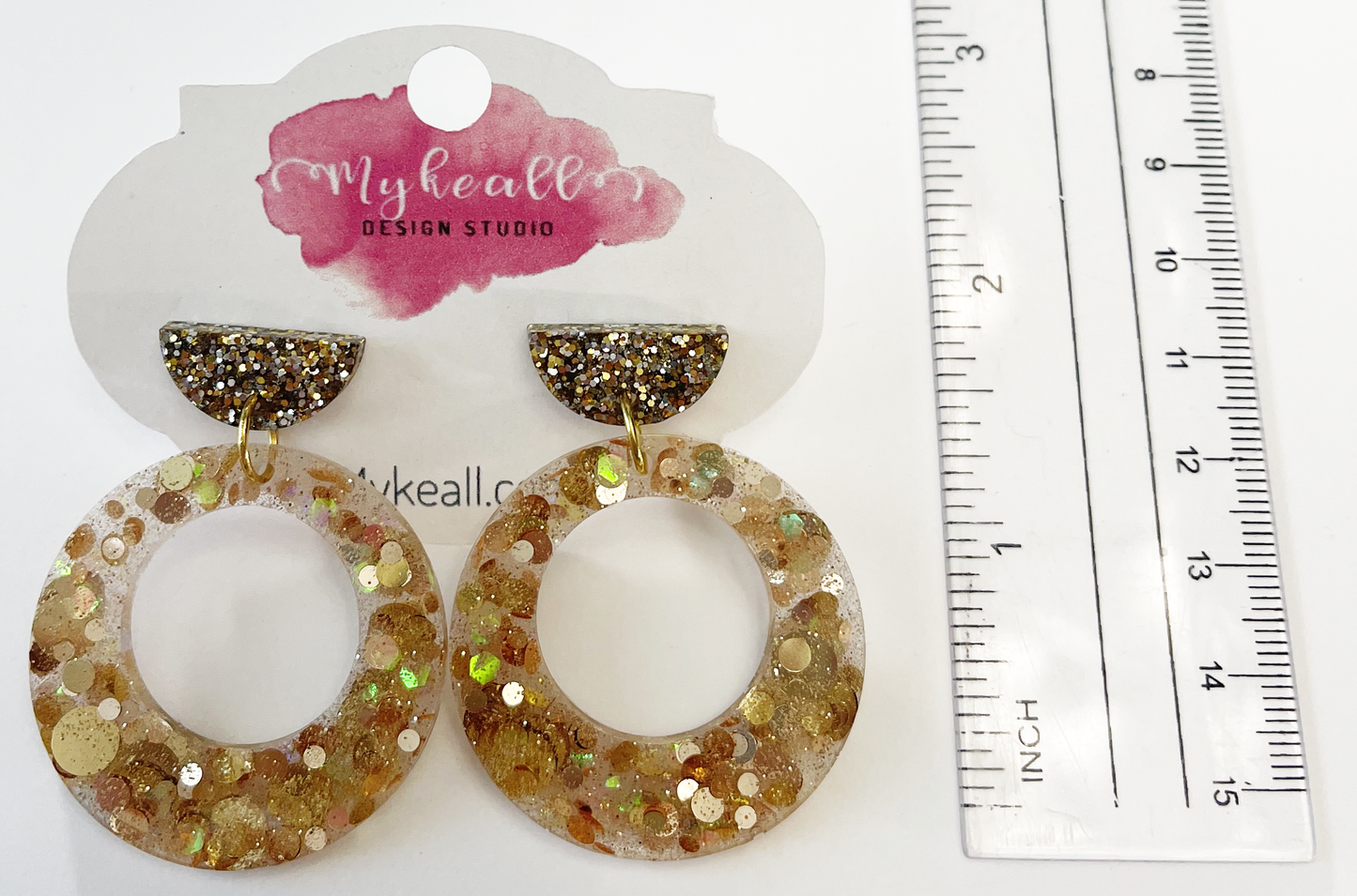 Gold Earrings - 7