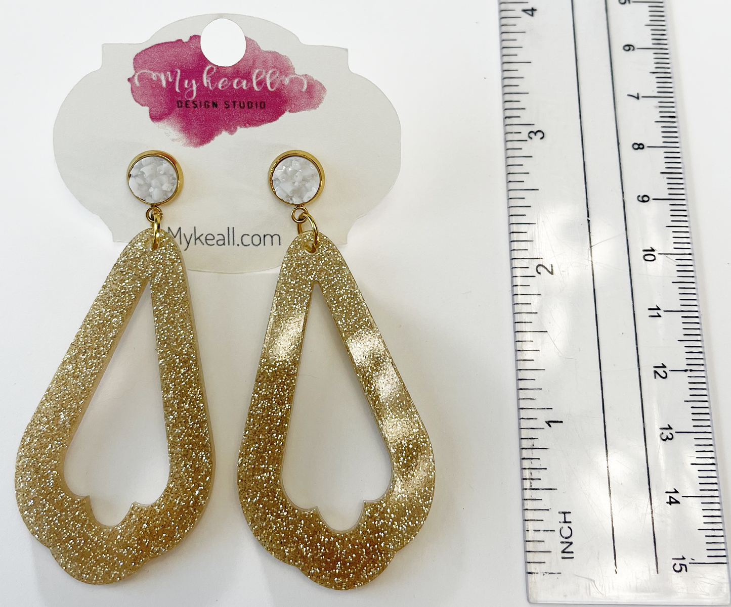 Gold Earrings - 8