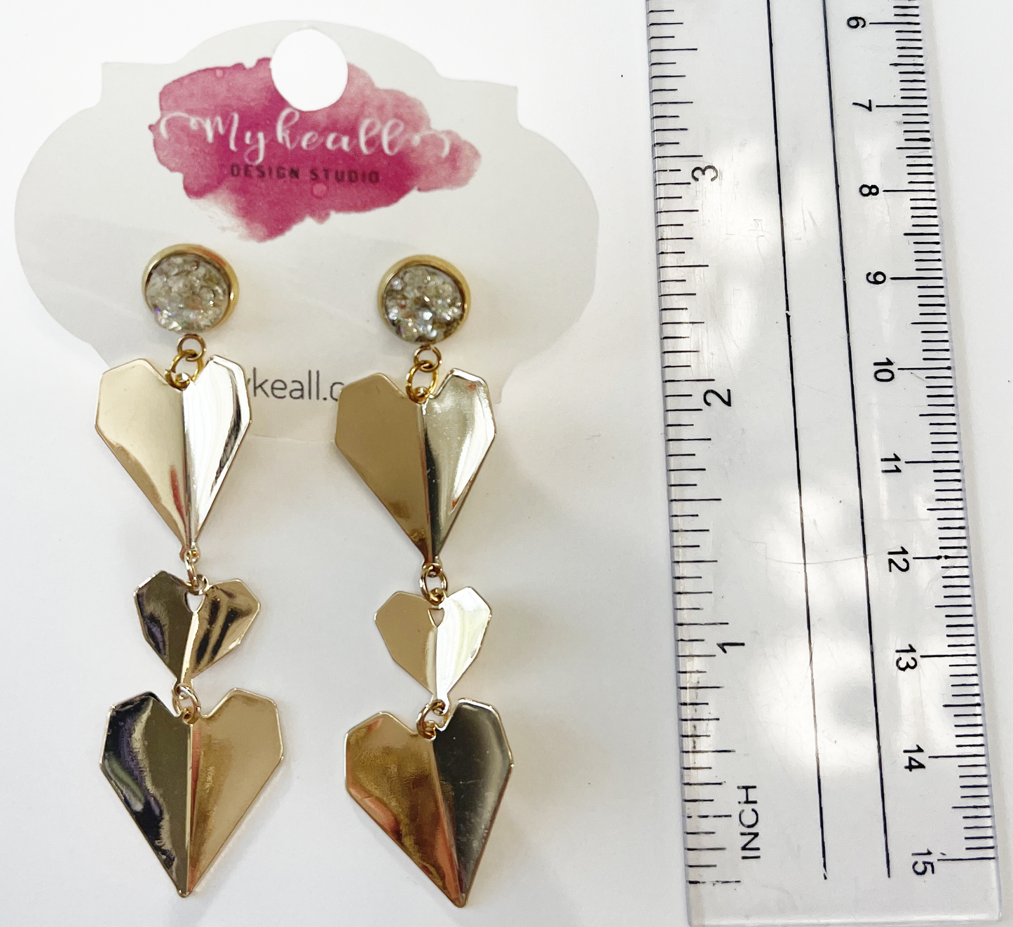 Gold Earrings - 9