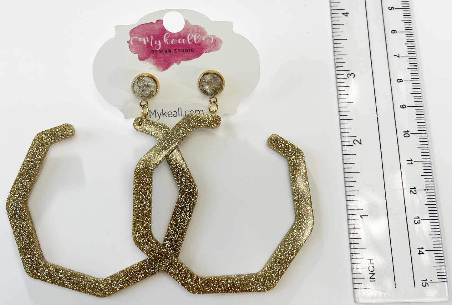 Gold Earrings - 12
