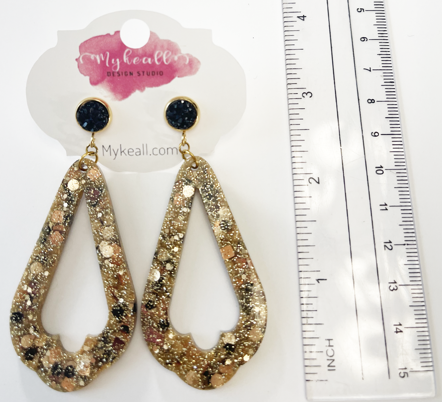 Gold Earrings - 16