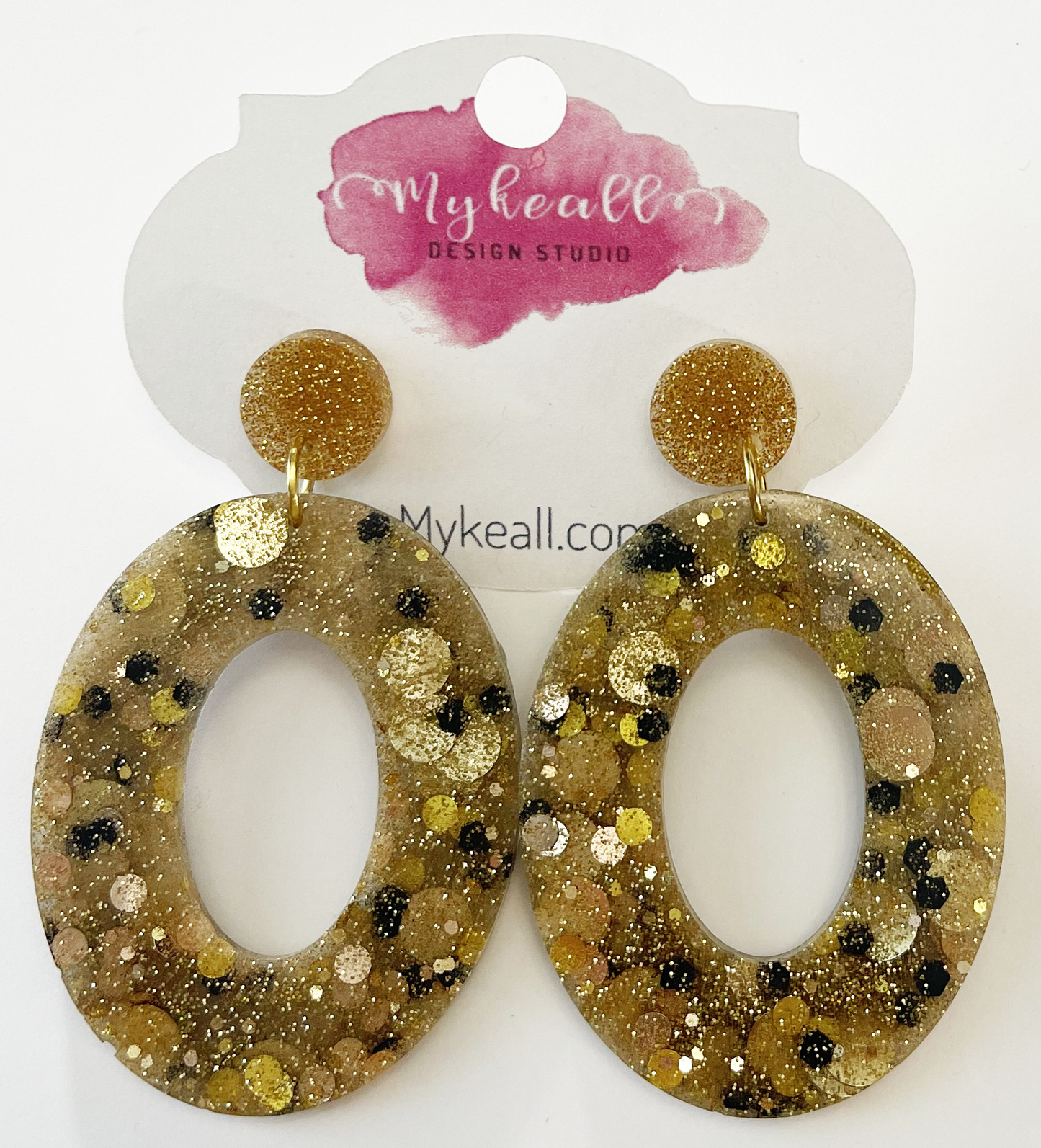 Gold Earrings - 17