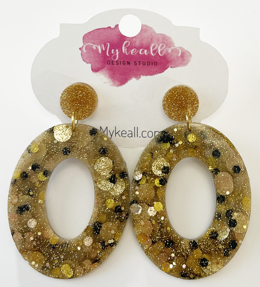 Gold Earrings - 17