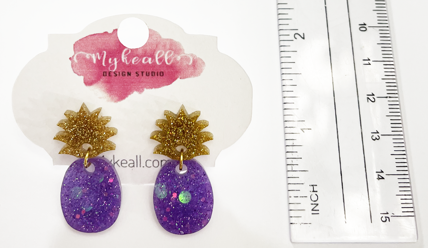 Pineapple Earrings - 2