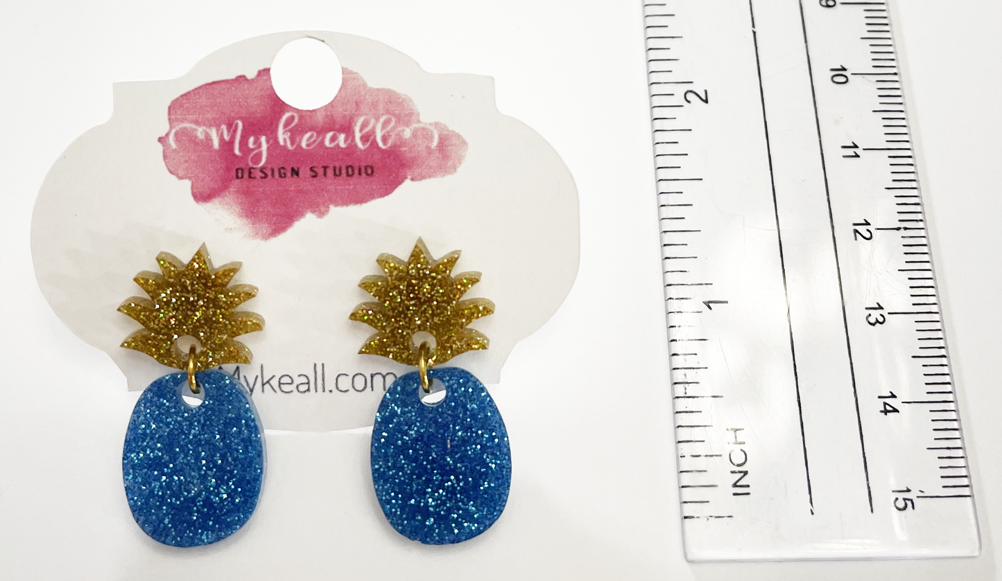 Pineapple Earrings - 5