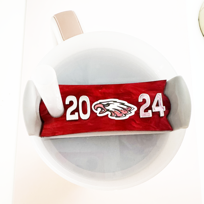 TUMBLER TOPPER TAG - GRADUATION - EAGLE 2024 HORIZONTAL