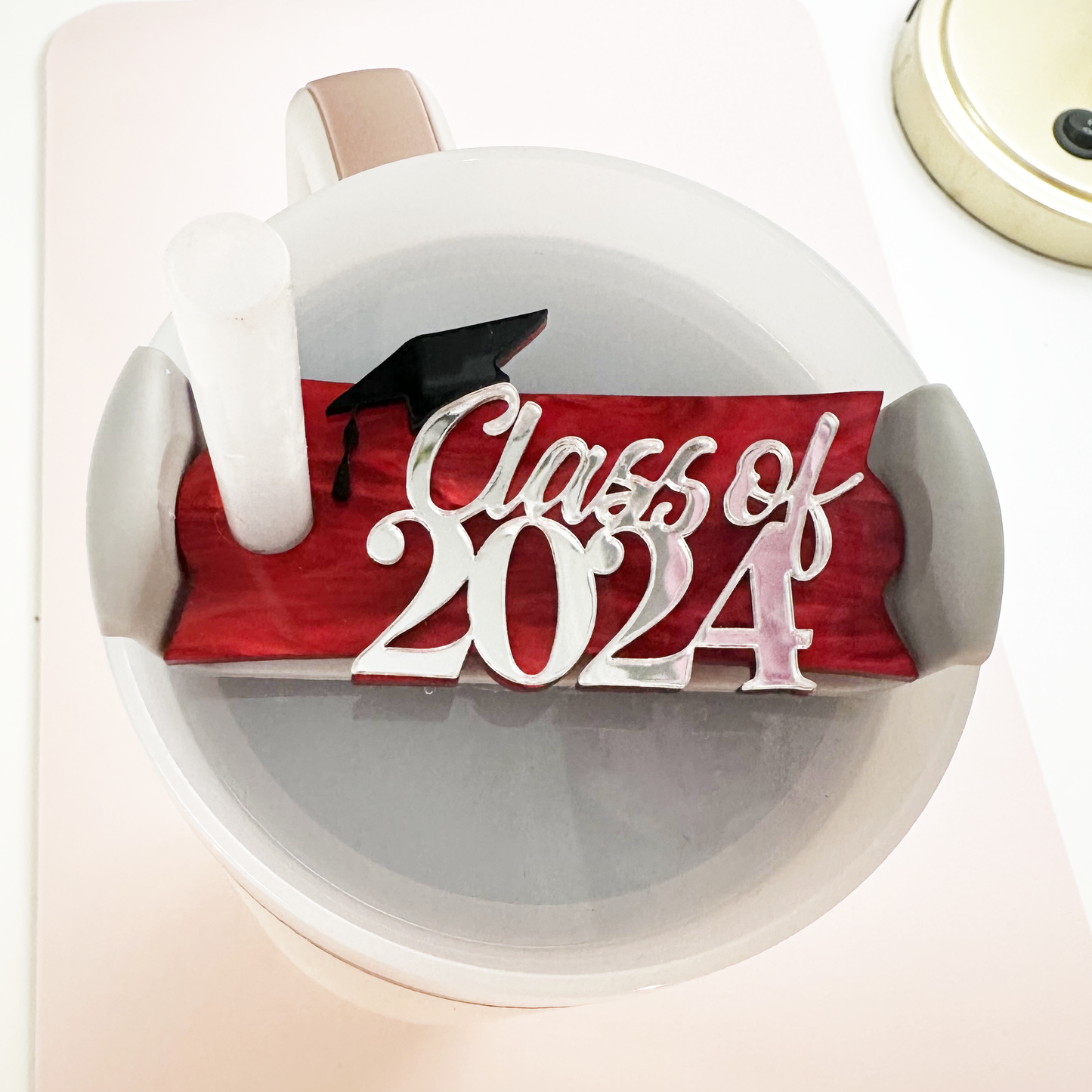 TUMBLER TOPPER TAG - GRADUATION - CLASS OF 2024