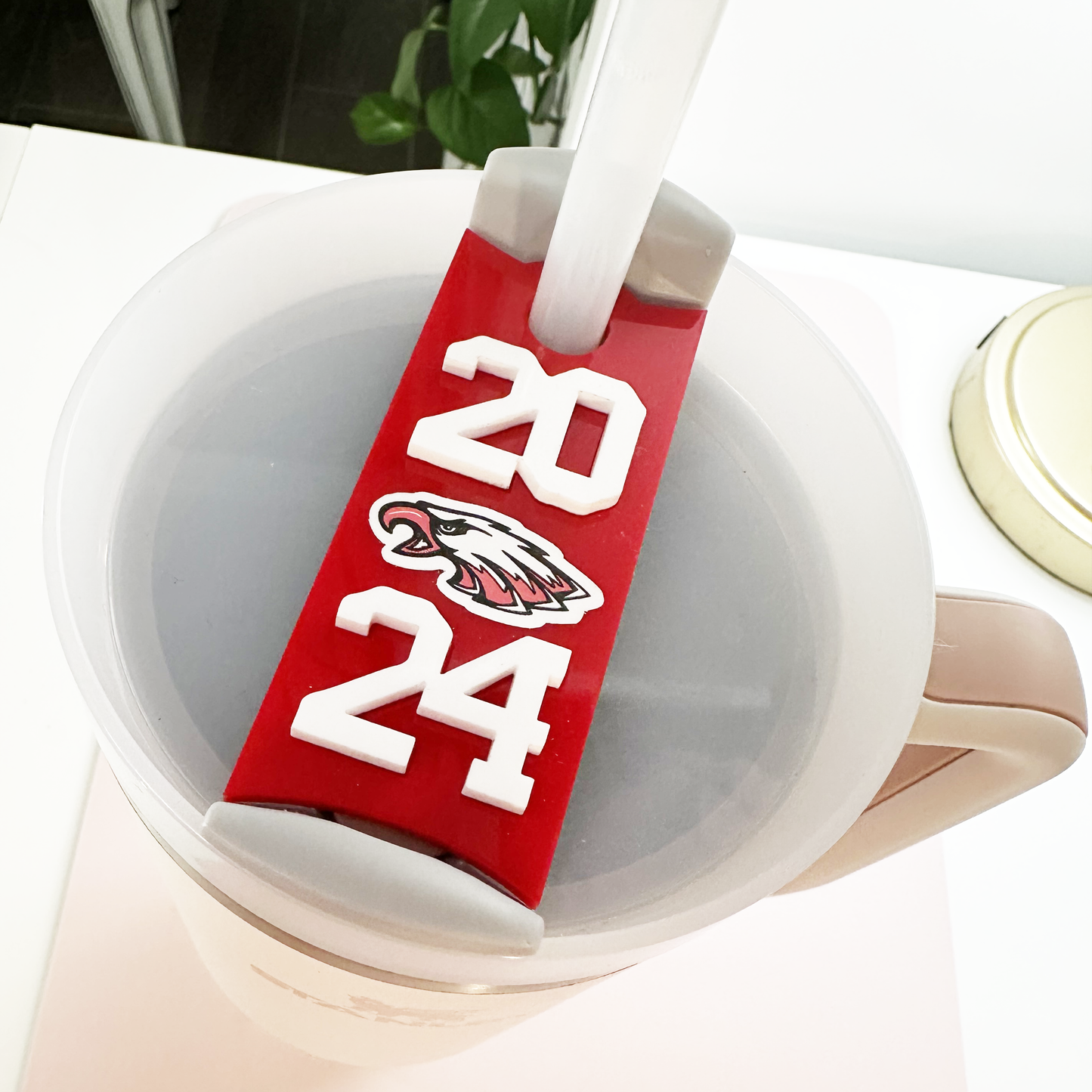 TUMBLER TOPPER TAG - GRADUATION - EAGLE 2024 VERTICAL