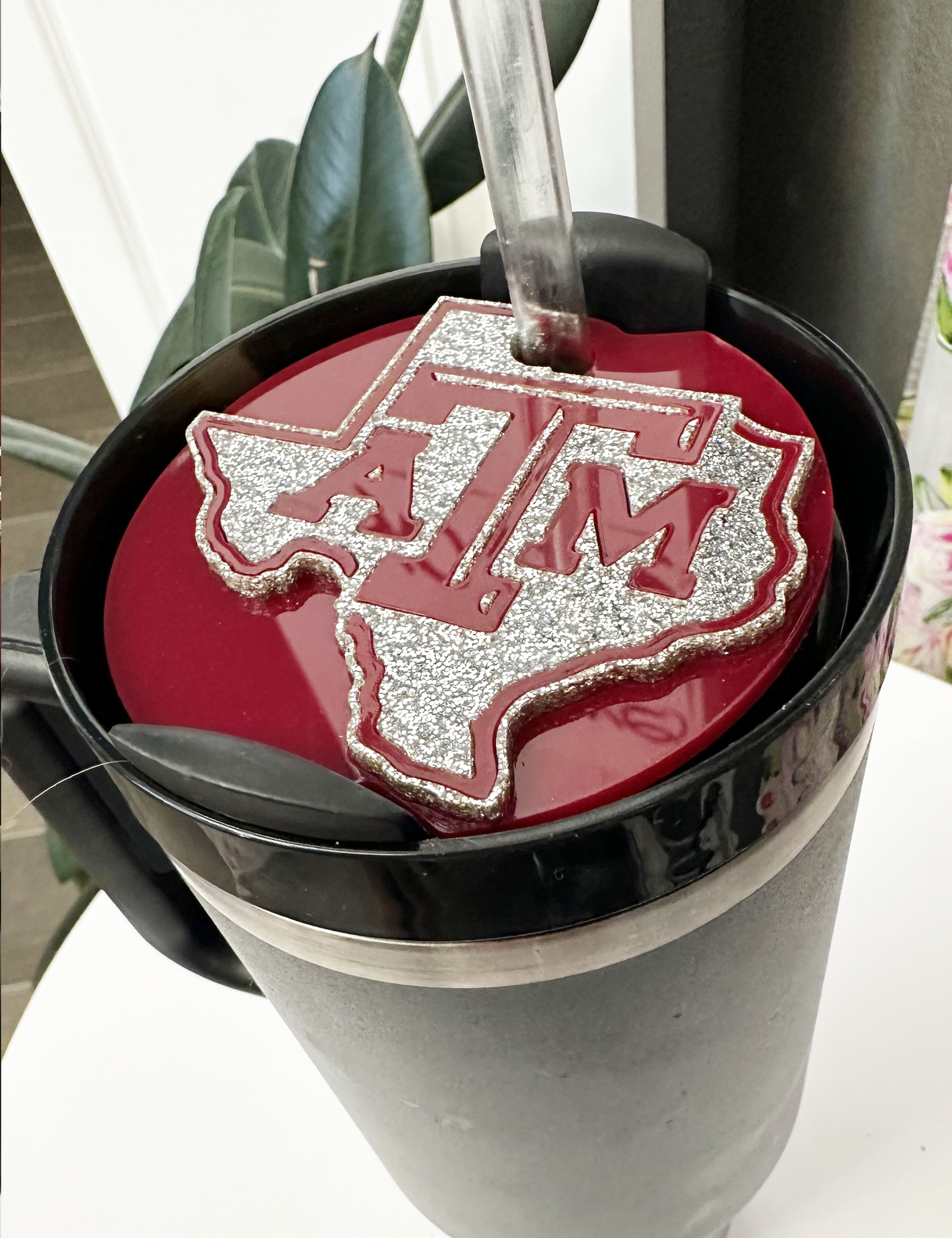 TUMBLER TOPPER - TEXAS AGGIES - FULL LID