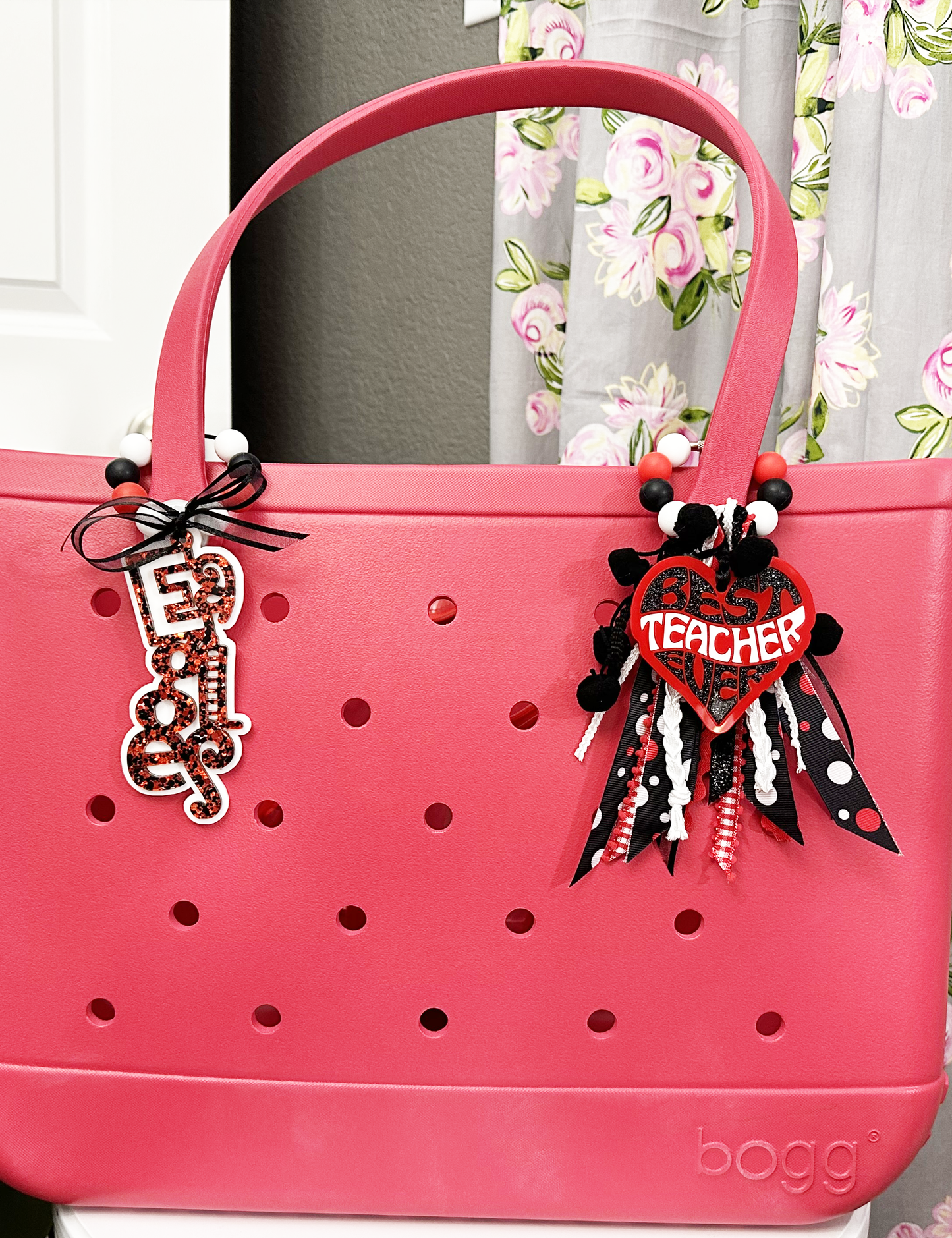 ARGYLE EAGLES VOLLEYBALL TASSEL BAG TAG