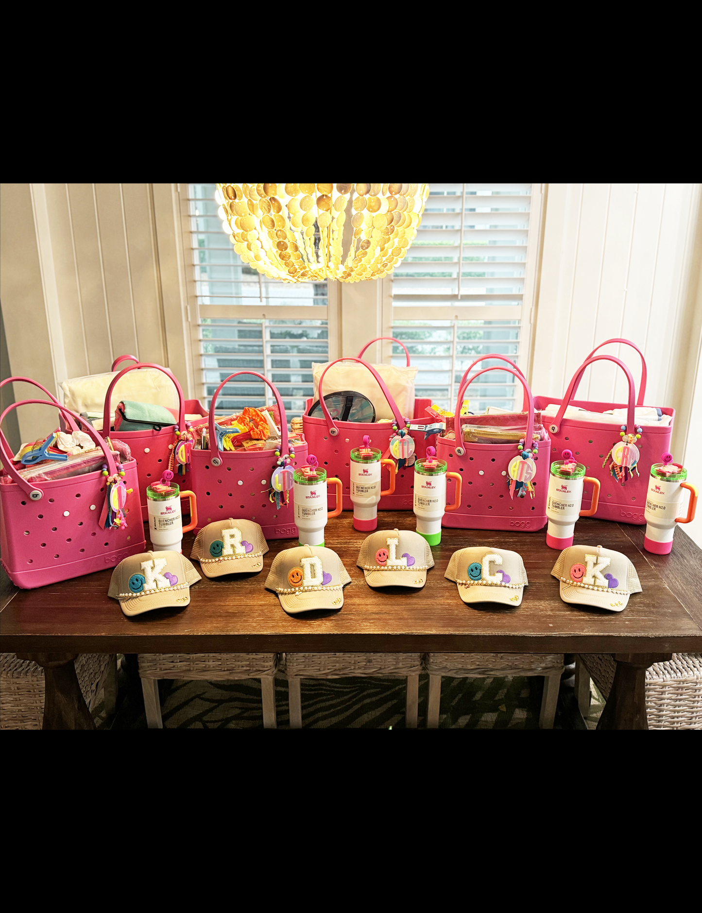 CUSTOM MONOGRAM BAG TAG/KEY FOB/ZIPPER PULL - NEON