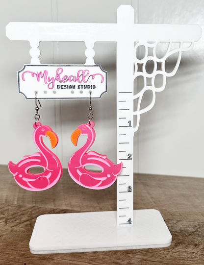 FLAMINGO FLOAT EARRINGS